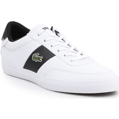 Shoes Men Low top trainers Lacoste Court-Master 119 2 CMA 7-37CMA0012147 white, black