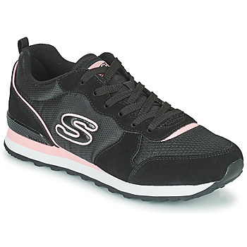 Shoes Women Low top trainers Skechers OG 85 Black / Pink