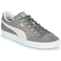 Shoes Men Low top trainers Puma SUEDE Grey