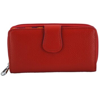 Bags Women Wallets Barberini's D11613 Red