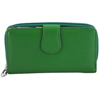 Bags Women Wallets Barberini's D11638 Green