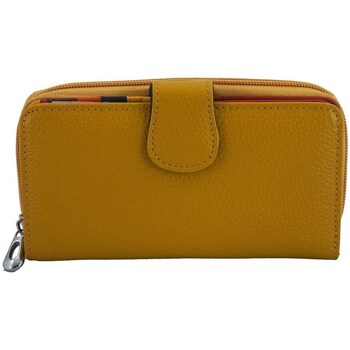 Bags Women Wallets Barberini's D11643 Orange