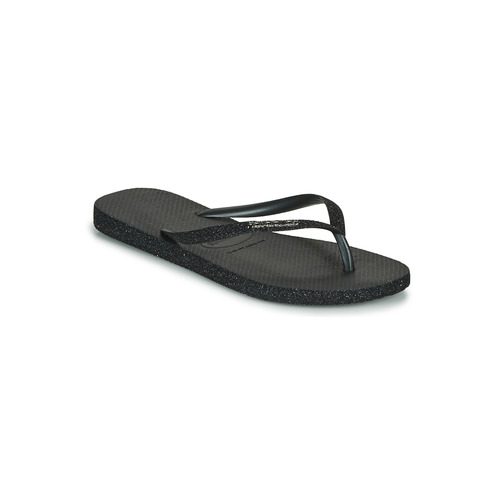 Shoes Women Flip flops Havaianas SLIM SPARKLE II Black