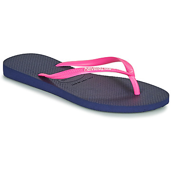 Havaianas  SLIM LOGO  women's Flip flops / Sandals (Shoes) in Blue