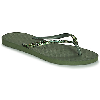 Havaianas  SLIM GLITTER II  women's Flip flops / Sandals (Shoes) in Green