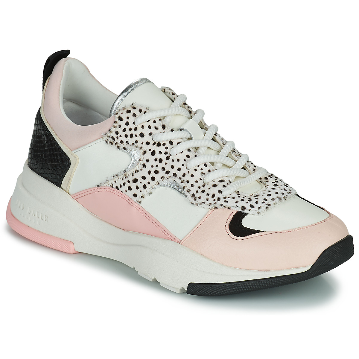 ted baker  izsla  women's shoes (trainers) in white