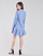 Clothing Women Short Dresses Lauren Ralph Lauren TRIELLA Blue / White