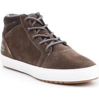 Shoes Women Hi top trainers Lacoste Ampthill Chukka 417 1 Caw Brown