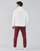 Clothing Men Sweaters Polo Ralph Lauren SWEAT A CAPUCHE MOLTONE EN COTON LOGO PONY PLAYER White