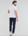 Clothing Men Short-sleeved polo shirts Polo Ralph Lauren POLO CINTRE SLIM FIT EN COTON STRETCH MESH LOGO PONY PLAYER White