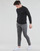 Clothing Men Jumpers Polo Ralph Lauren PULL COL ROND AJUSTE EN COTON PIMA LOGO PONY PLAYER Black