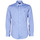 Clothing Men Long-sleeved shirts Polo Ralph Lauren CHEMISE AJUSTEE EN POPLINE DE COTON COL BOUTONNE  LOGO PONY PLAY Blue