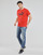 Clothing Men Short-sleeved t-shirts Puma ESSENTIAL TEE Red