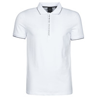 Clothing Men Short-sleeved polo shirts Armani Exchange 8NZF71-ZJH2Z White