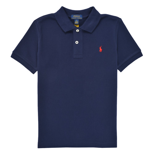 Clothing Boy Short-sleeved polo shirts Polo Ralph Lauren TUSSA Marine