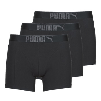 Puma  SUEDED COTTON X3  men's Boxer shorts in Black
