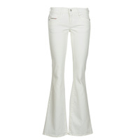 Clothing Women Bootcut jeans Diesel D-EBBEY White / Broken