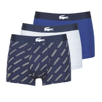 Underwear Men Boxer shorts Lacoste GHAFFO Marine / White / Grey
