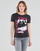Clothing Women Short-sleeved t-shirts Guess SS CN 1981 TEE Black