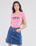 Clothing Women Short-sleeved t-shirts Guess SS RN MARTINA TEE Pink