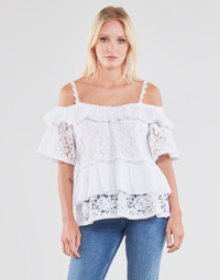 Clothing Women Tops / Blouses Guess SS NEW OLIMPIA TOP White
