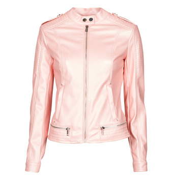 Clothing Women Leather jackets / Imitation leather Guess NEW TAMMY JACKET Pink