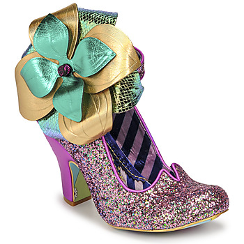 Shoes Women Heels Irregular Choice CHRYSALIS Purple