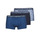 Underwear Men Boxer shorts Athena EASY STYLE X3 Blue / Marine / Blue