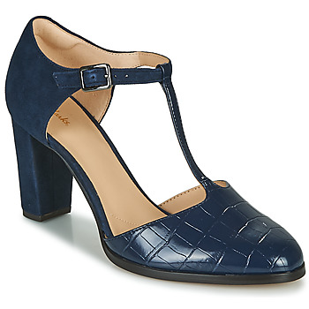 Shoes Women Heels Clarks KAYLIN85 TBAR2 Blue