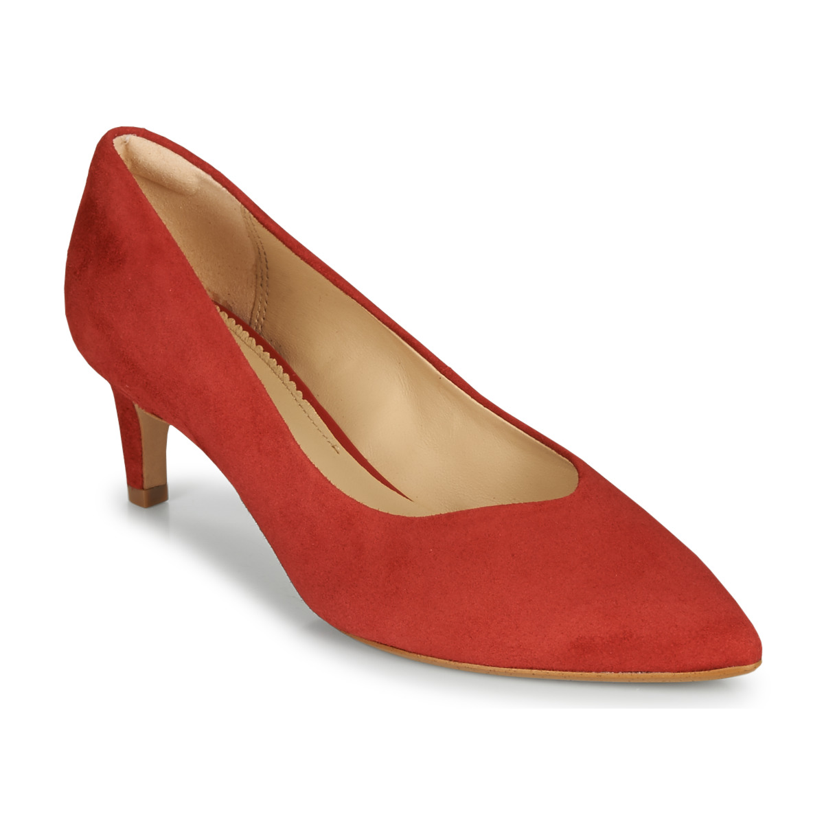 Shoes Women Heels Clarks LAINA55 COURT2 Red