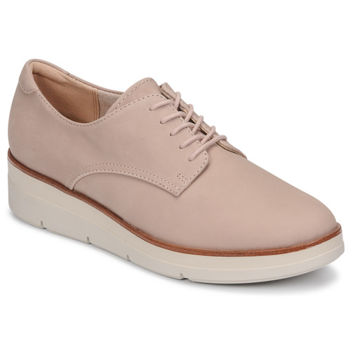 Shoes Women Derby Shoes Clarks SHAYLIN LACE Pink