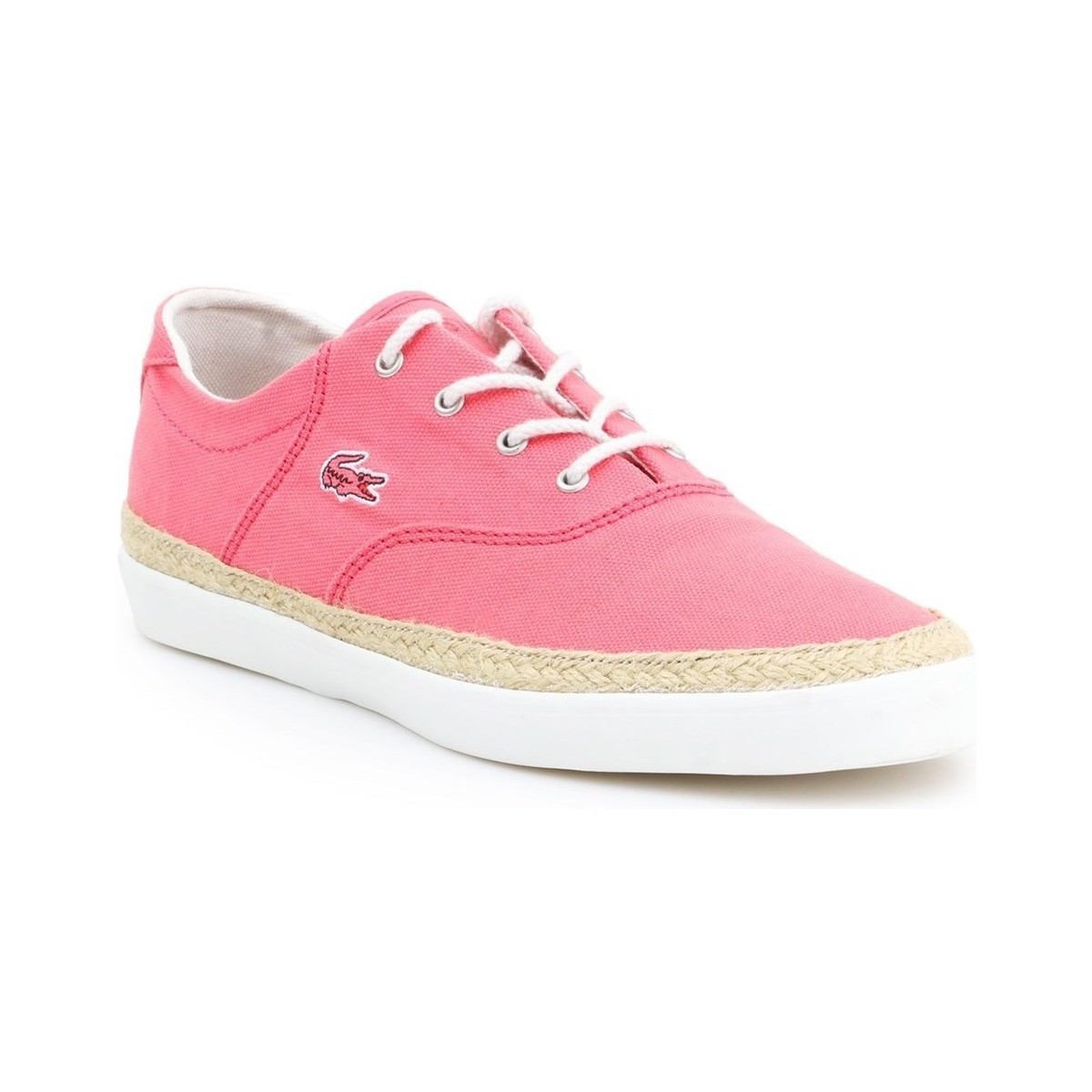lacoste  glendon espa  women's shoes (trainers) in pink