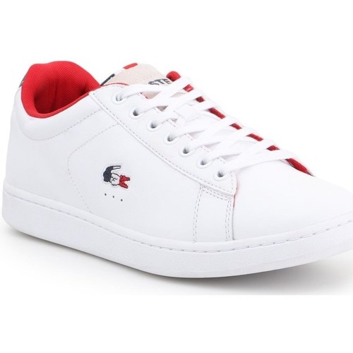 Shoes Men Low top trainers Lacoste Carnaby Evo White