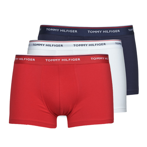 Underwear Men Boxer shorts Tommy Hilfiger TRUNK X3 White / Red / Marine