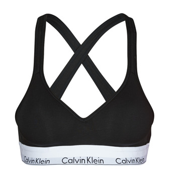 Underwear Women Sports bras Calvin Klein Jeans MODERN COTTON BRALETTE LIFT Black