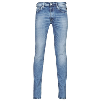 Clothing Men Skinny jeans Replay JONDRILL Pants Blue / Clear