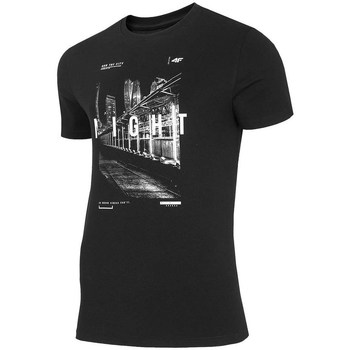 Clothing Men Short-sleeved t-shirts 4F TSM025 Black