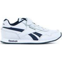Shoes Children Low top trainers Reebok Sport Royal CL Jogger White, Navy blue