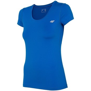 Clothing Women Short-sleeved t-shirts 4F TSDF002 Blue