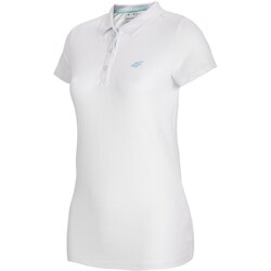 Clothing Women Short-sleeved t-shirts 4F TSD007 White