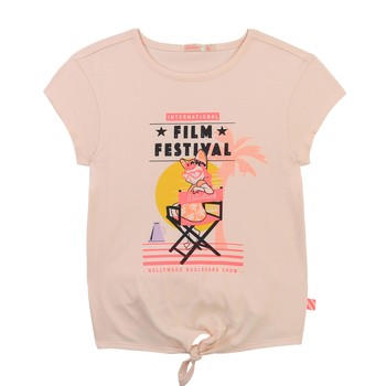 Clothing Girl Short-sleeved t-shirts Billieblush U15852-44F Pink