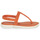 Shoes Women Flip flops Melissa FLASH SANDAL & SALINAS Orange / Beige