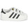 Shoes Children Low top trainers adidas Originals SUPERSTAR CF C White / Black