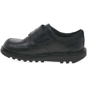 Kickers Kick Scuff Lo Boys Junior School Shoes Black