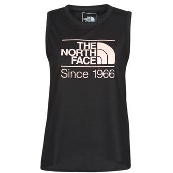Clothing Women Tops / Sleeveless T-shirts The North Face W SEASONAL GRAPHIC TANK Black
