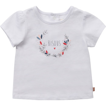 Clothing Girl Short-sleeved t-shirts Carrément Beau Y95270-10B White