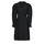 Clothing Women Trench coats Karl Lagerfeld DRAPEDTRENCHCOAT Black