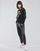 Clothing Women 5-pocket trousers Karl Lagerfeld FAUXLEATHERJOGGERS Black