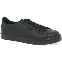 Shoes Boy Low top trainers Kickers Tovni Lacer Boys Senior School Shoes black