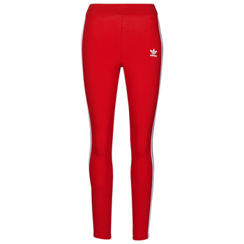 Clothing Women Leggings adidas Originals 3 STR TIGHT Red